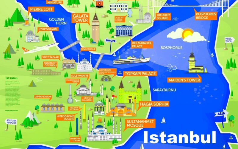Istanbul Map